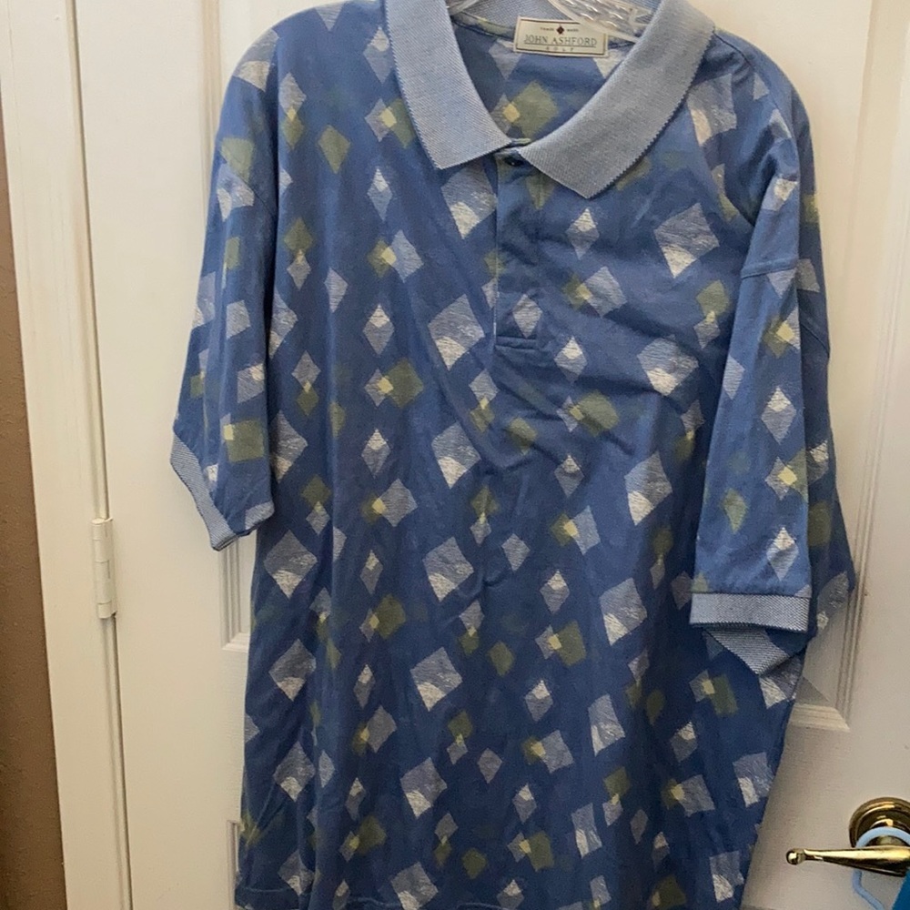 FINAL MARKDOWN NWT men’s John ashford golf shirt large